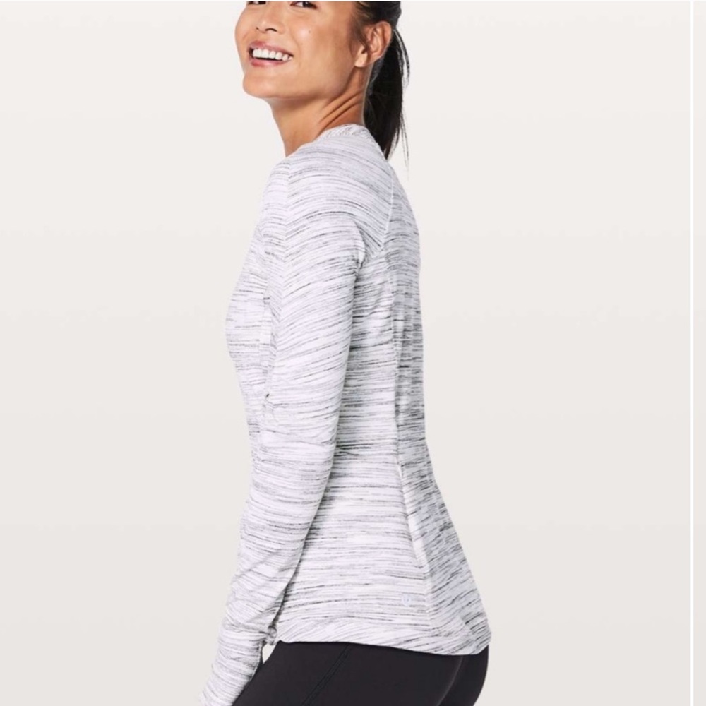 Lululemon Runderful Long Sleeve Space Dye Camo 8